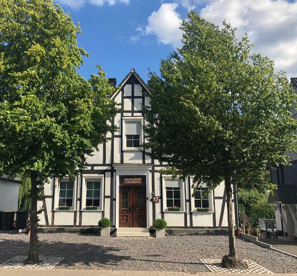 Westfalische Apartments Lennestadt Exterior photo